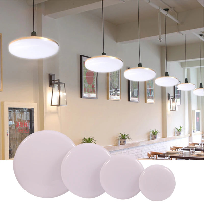 Ampoule LED Plate sous différente dimension dans un café