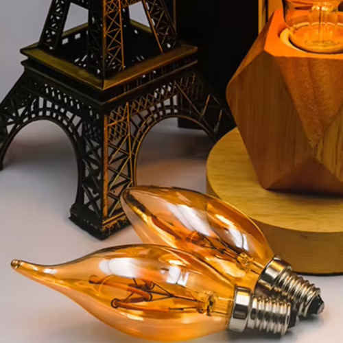 Ampoule à filament Rétro en goute