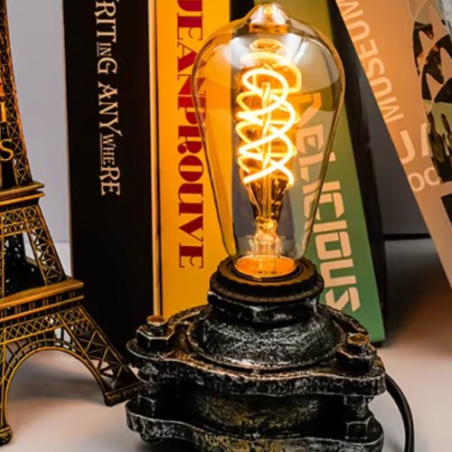 Ampoule à filament rétro forme de poire