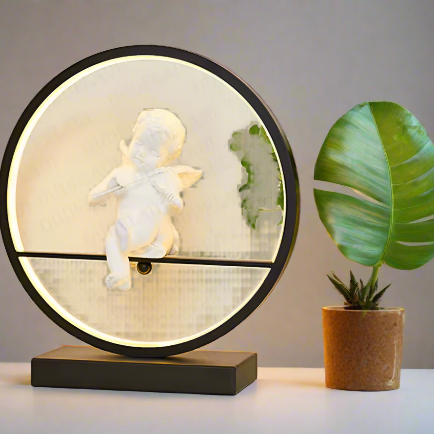 Lampe de chevet LED Angel et une plante
