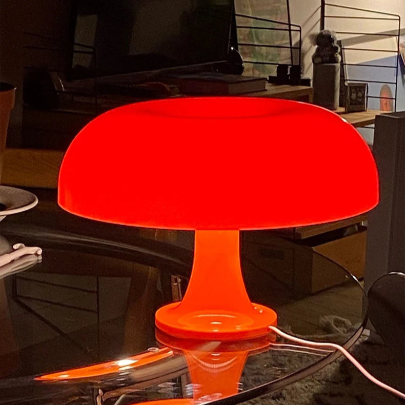 Lampe de table rechargeable orange