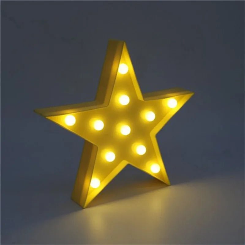Lampe led 3d étoile