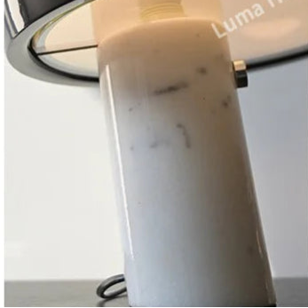 Marbre de la lampe champignon