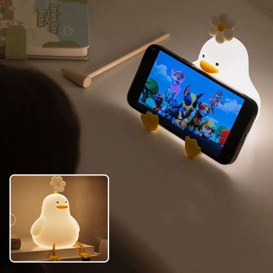 Veilleuse LED canard cute cale un portable
