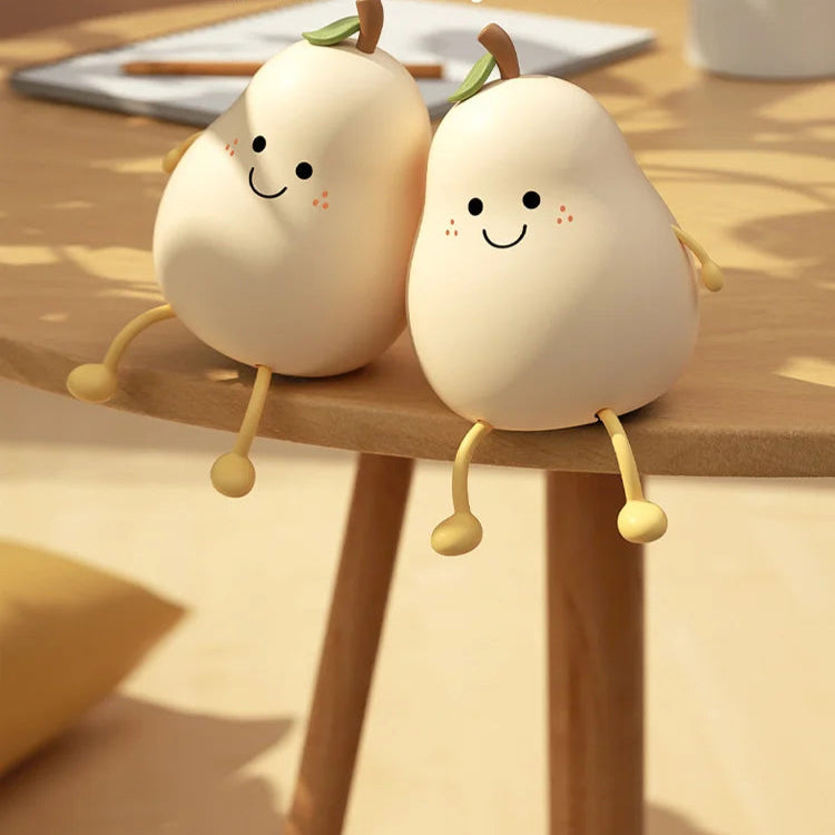 Veilleuse de nuit en forme de poire pour profiter d'un éclairage fiable et sûr