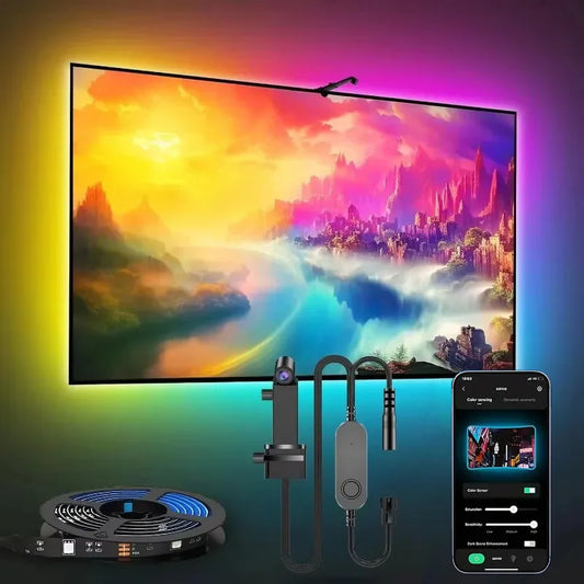 Accessoire de bande lumineuse led rétroéclairage RGB 