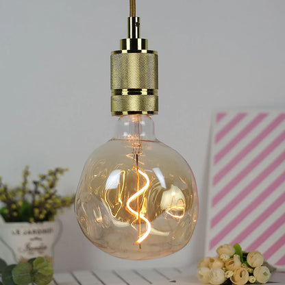 Ampoule LED Edison vintage doré suspendu 