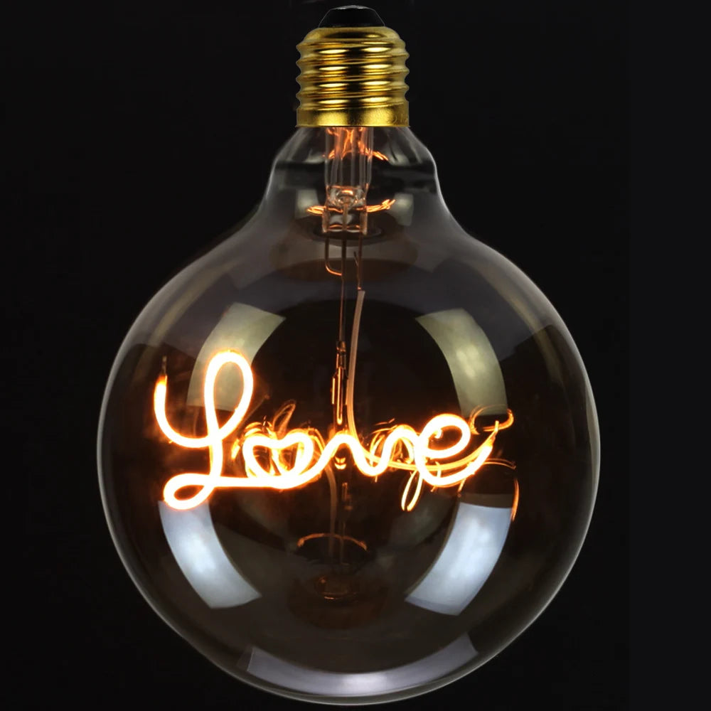 Ampoule LED love pour suspension 