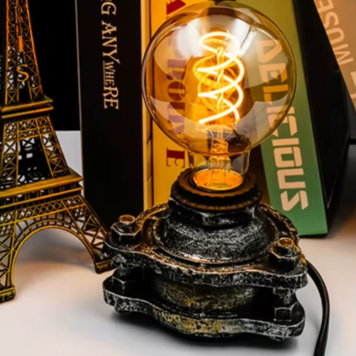 Ampoule à filament sur support 