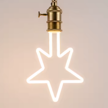 Ampoule led déco ambiance étoile suspendue  