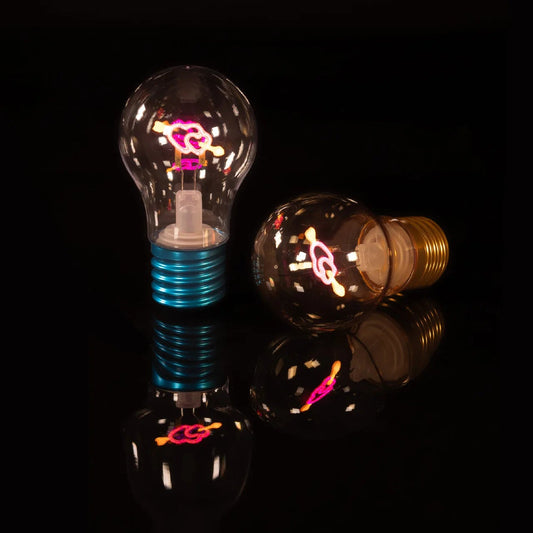  Ampoule led rechargeable filament cœur allumé 