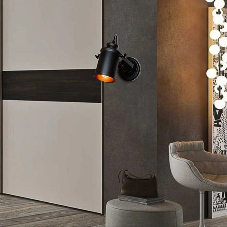 Applique murale dans un salon 