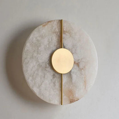 Applique murale en marbre mur blanc 