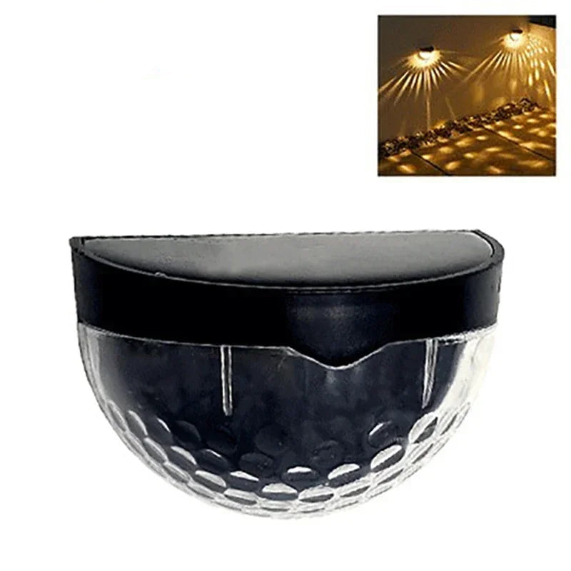 Applique murale extérieur pour terrasse à LED coquille noir 