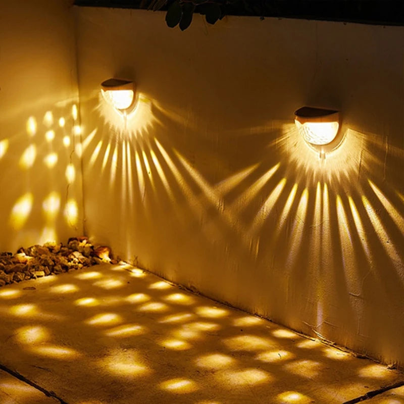 Applique murale extérieur pour terrasse allumé 