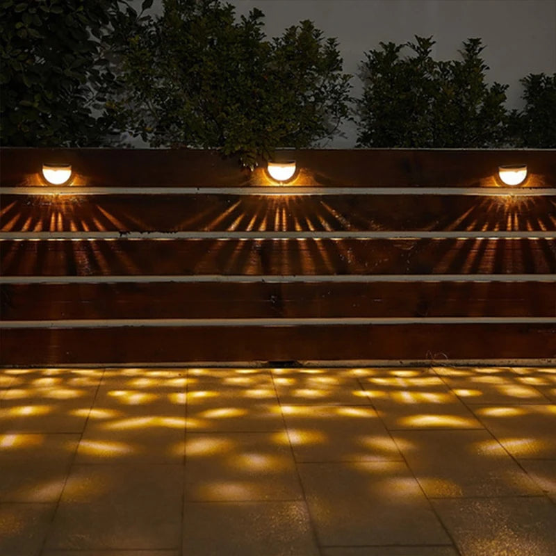 Applique murale extérieur pour terrasse allumé la nuit 