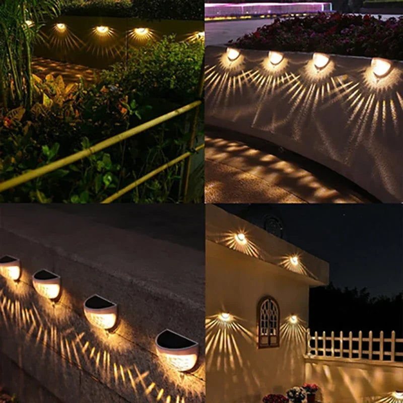 Applique murale extérieur pour terrasse sur clôture 