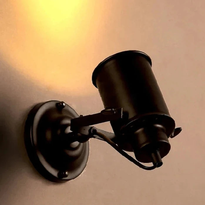 Applique murale industriel  lumière chaude 