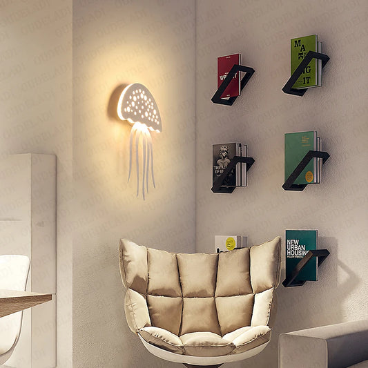Applique murale LED  |  Lueur Méduse