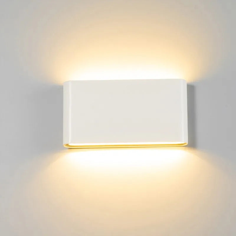 Applique murale pour extérieur KINVER lumière chaude blanche 