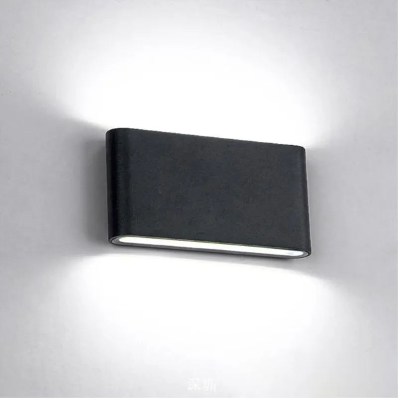 Applique murale pour extérieur   KINVER noir allumé 