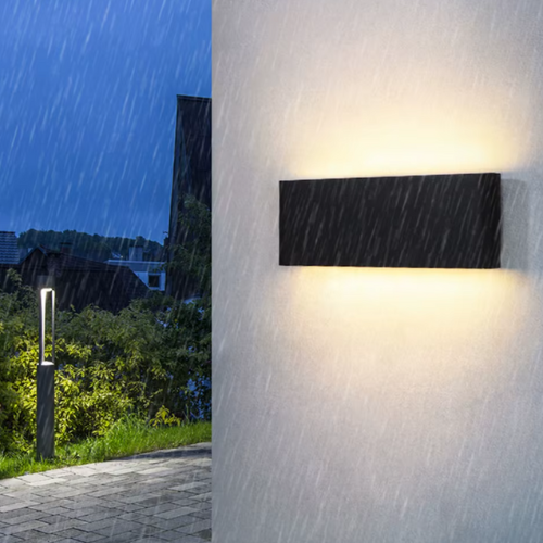 Applique murale pour extérieur KINVER sous la pluie 