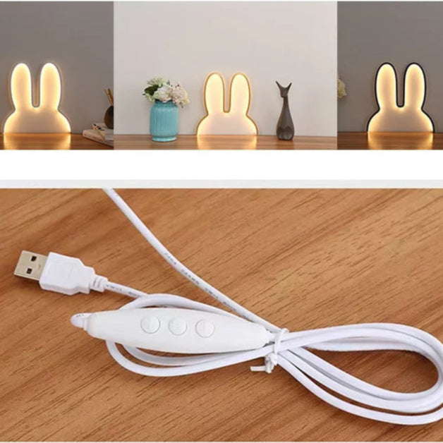 Chargeur de la lampe led lapin 