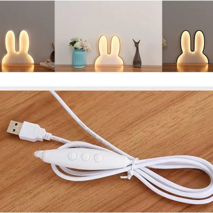 Chargeur de la lampe led lapin 