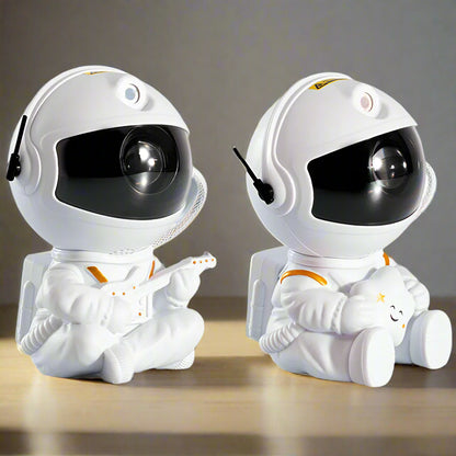 Deux veilleurs projecteur astronaute  