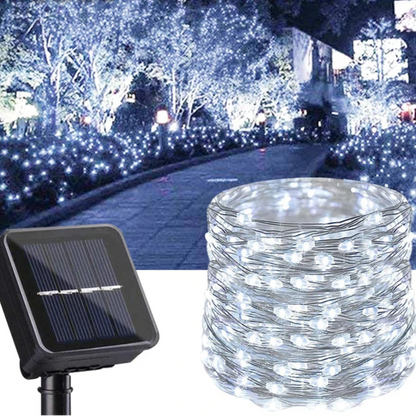 Guirlande lumineuse extérieur féerique blanche 