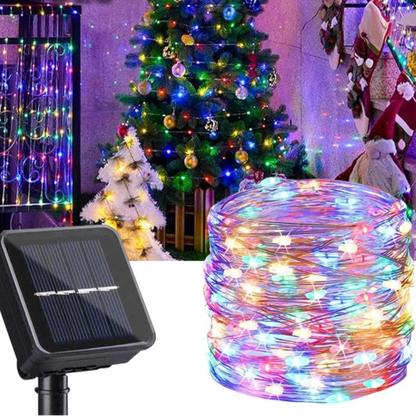 Guirlande lumineuse extérieur féerique multicolore 