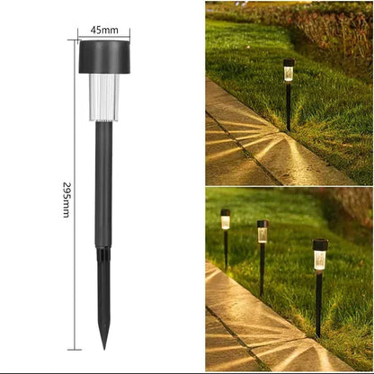Lampe solaire pour jardin haut gamme pour un jardin moderne 