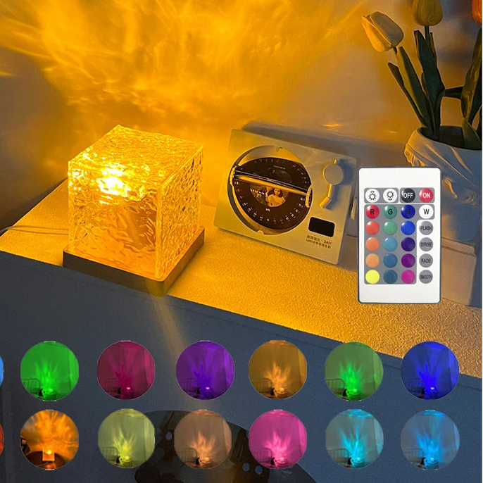 Lampe de Chevet LED Aurore Boréale plusieurs couleurs 