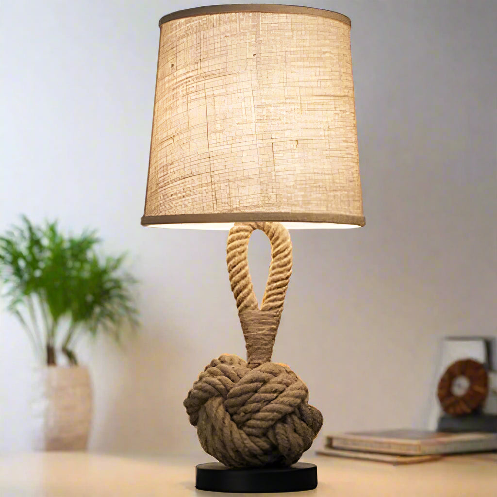 Lampe de chevet américaine rétro lumière chaude 