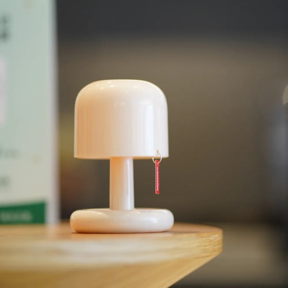 Lampe de chevet miniature coucher de soleil blanche  