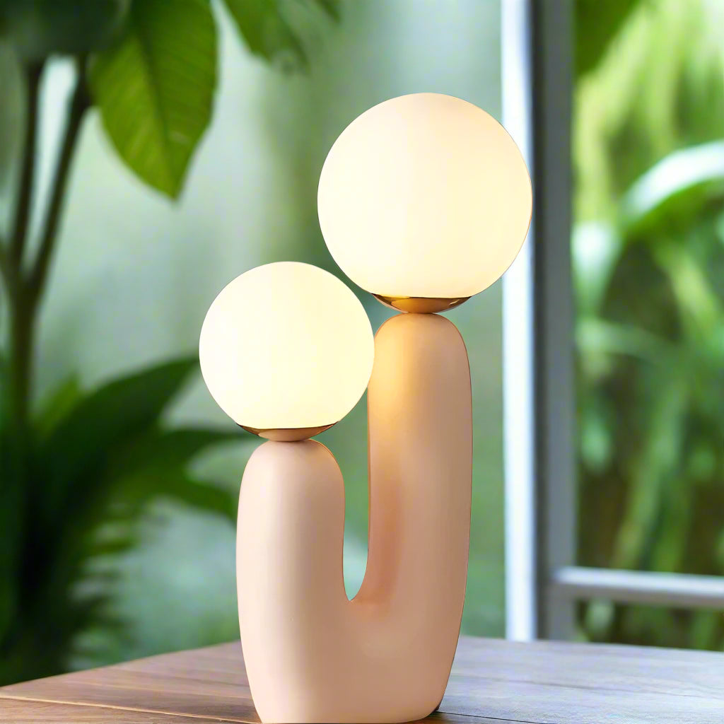 Lampe de chevet moderne nordique des plantes 