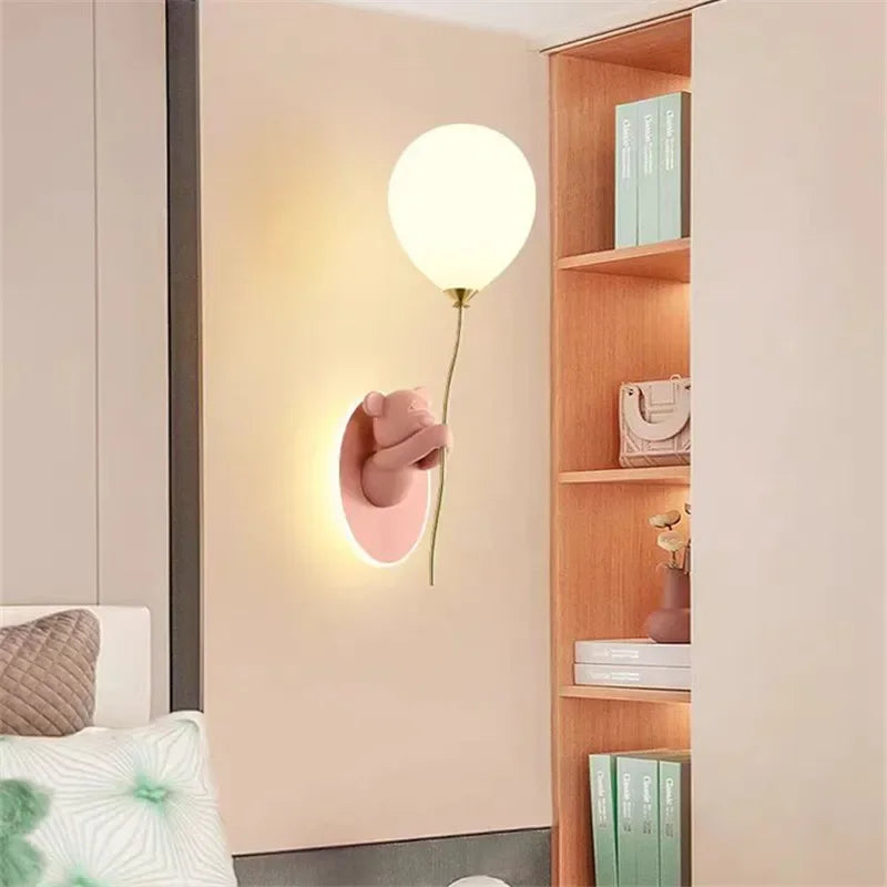 Lampe de chevet murale Ourson style moderne et ambiance cosy 