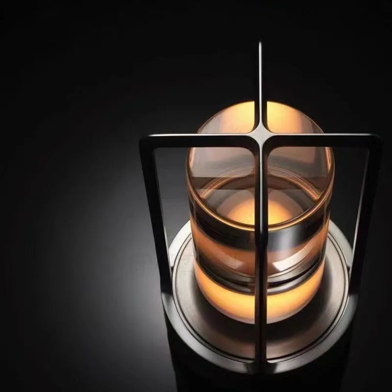 Lampe de chevet tactile allumé noir 