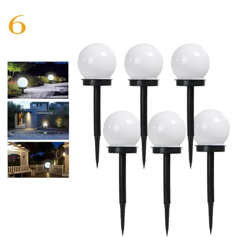  Lampe extérieur - BOULE éteinte 