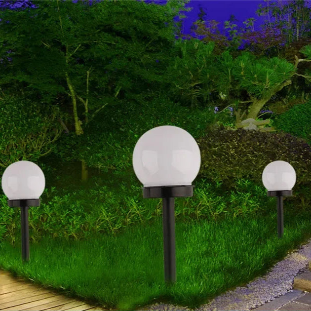  Lampe extérieur - BOULE sur gazon 