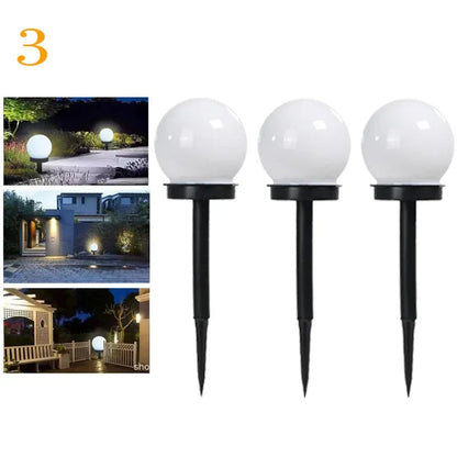  Lampe extérieur - BOULE autour d'une terrasse 