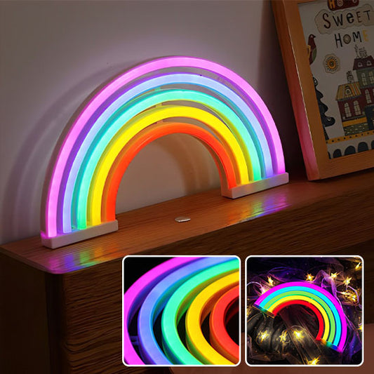 Lampe led Arc-en-Ciel allumé