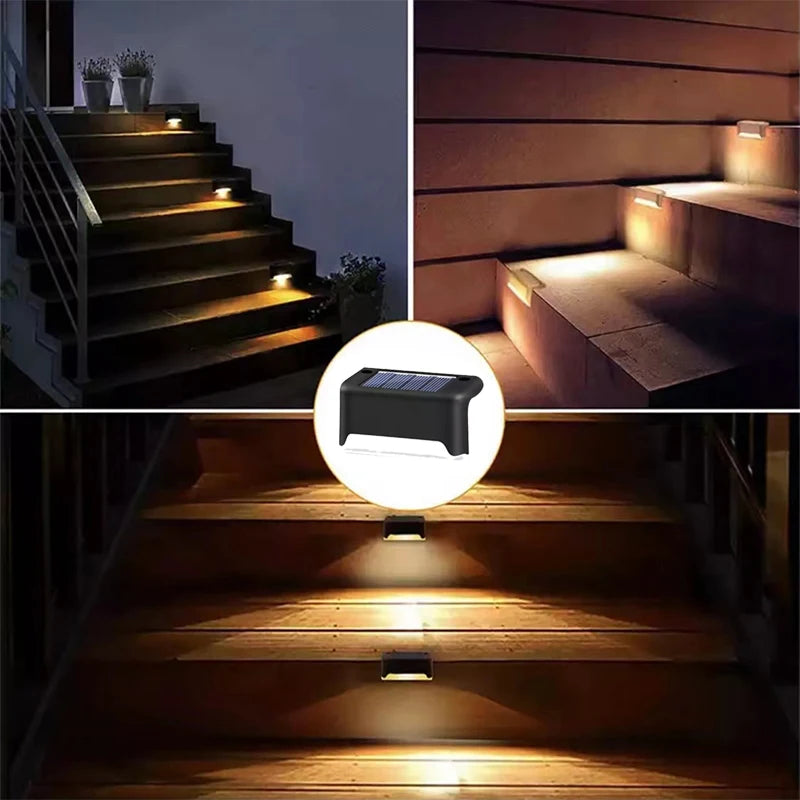 Lampe solaire extérieur à LED pour terrasse noir 