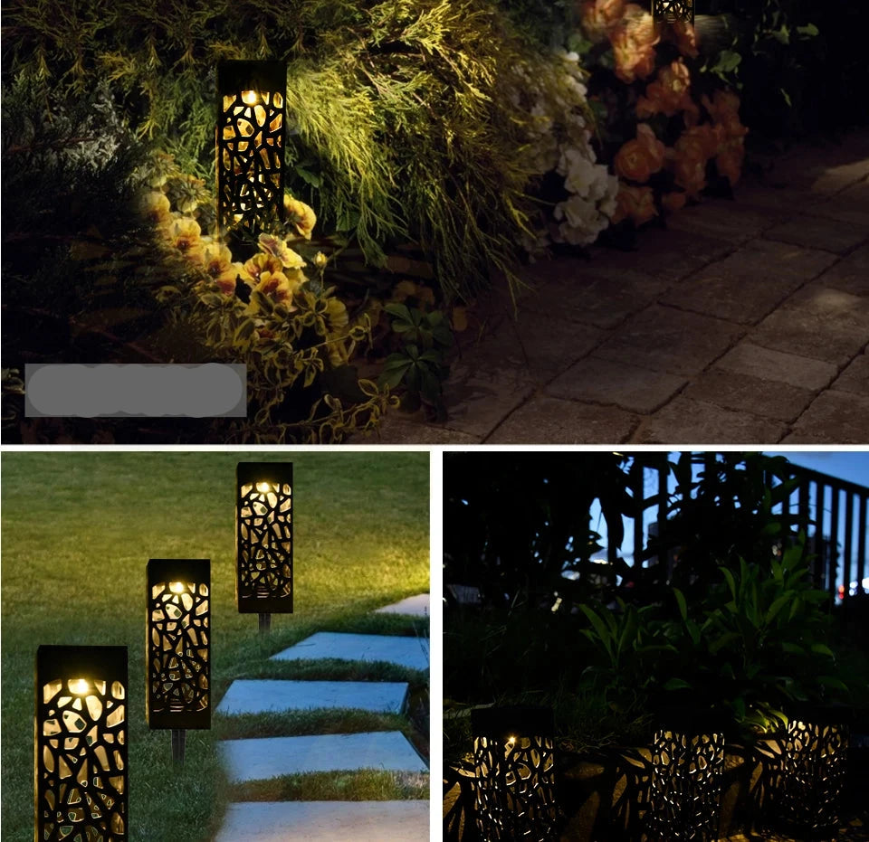 Lampe solaire extérieur décorative grand jardin 