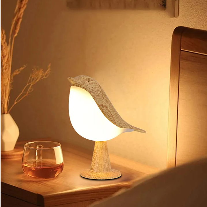 Lampe de chevet originale en forme d’oiseau