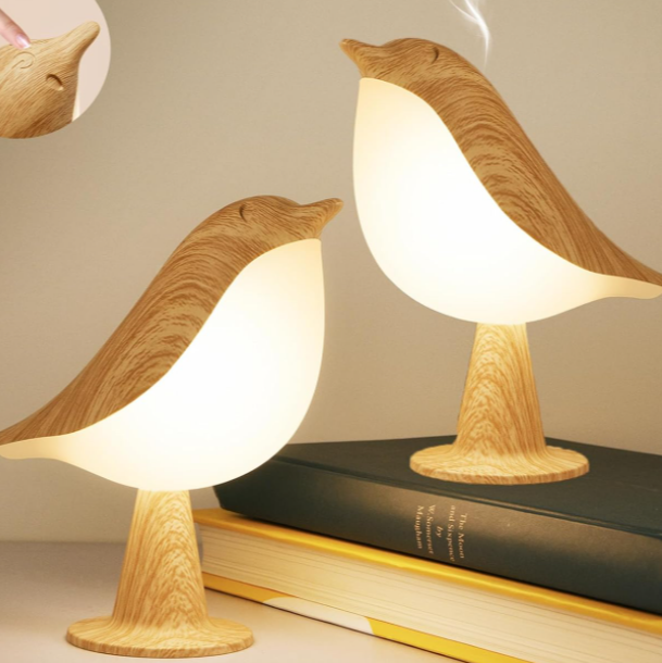 Lampe de chevet originale en forme d’oiseau