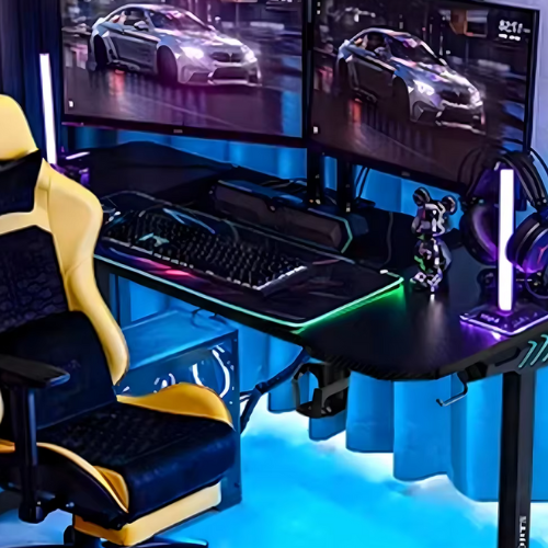 Lampe led multicolore gaming et ordinateur 
