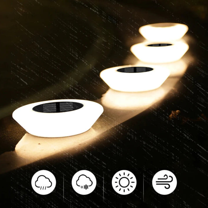 Lampes solaire pour Jardin LED sous la pluie