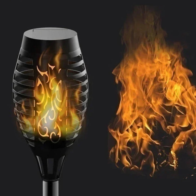Lanterne solaire extérieur et feu