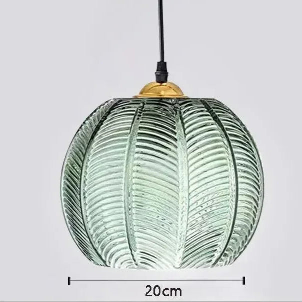 Suspension design verte grande dimension 